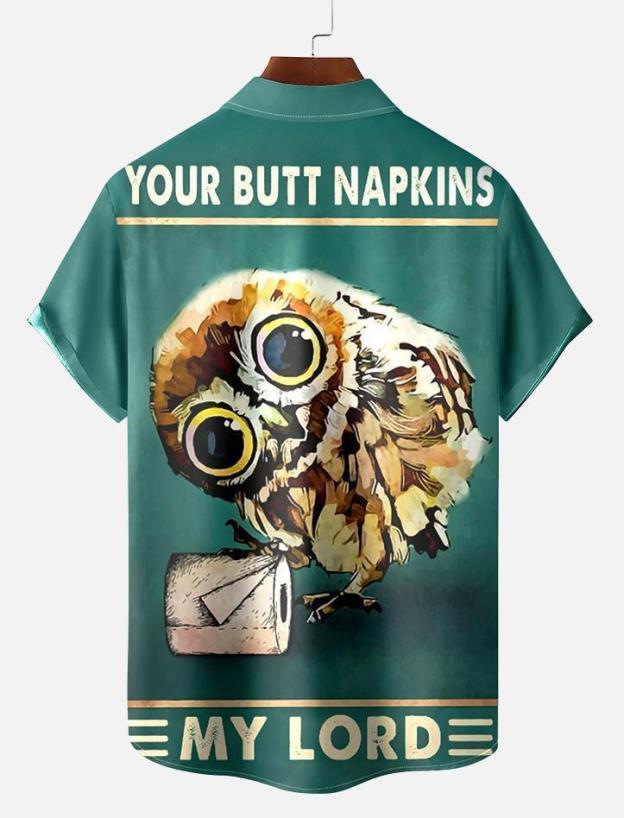 Retro Poster Men's Short Sleeve Shirt