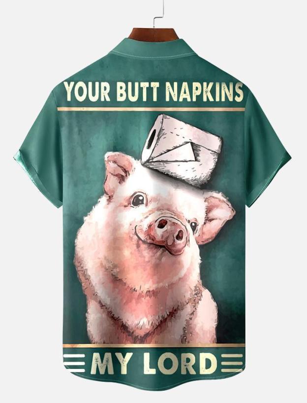 Retro Poster Men's Short Sleeve Shirt