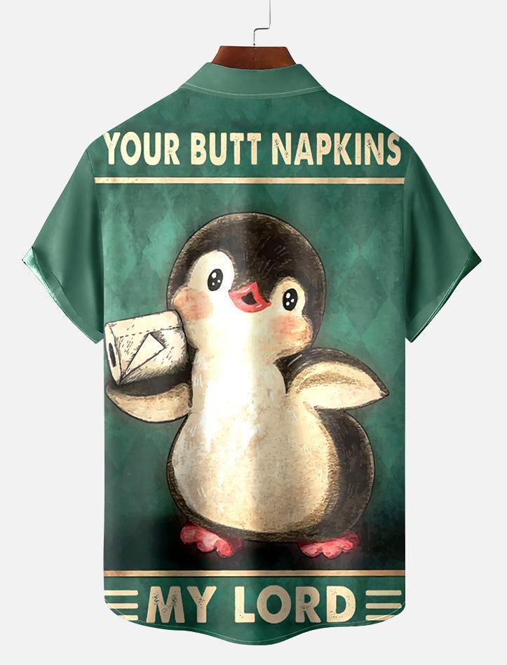 Retro Poster Men's Short Sleeve Shirt