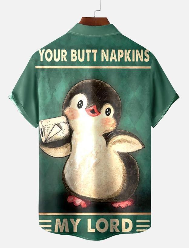 Retro Poster Men's Short Sleeve Shirt