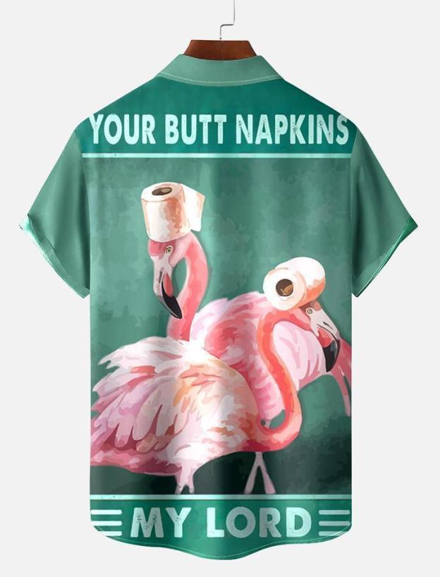 Retro Poster Men's Short Sleeve Shirt