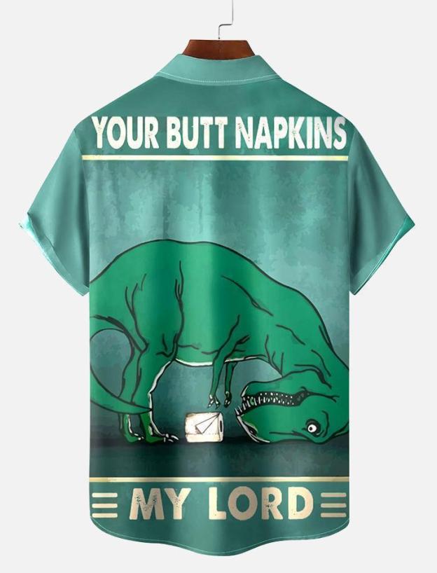 Retro Poster Men's Short Sleeve Shirt