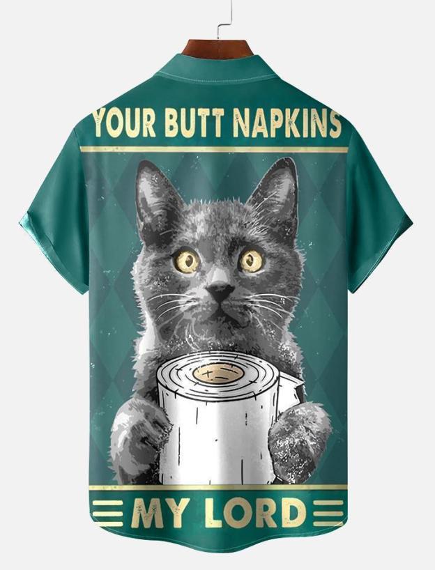 Retro Poster Men's Short Sleeve Shirt