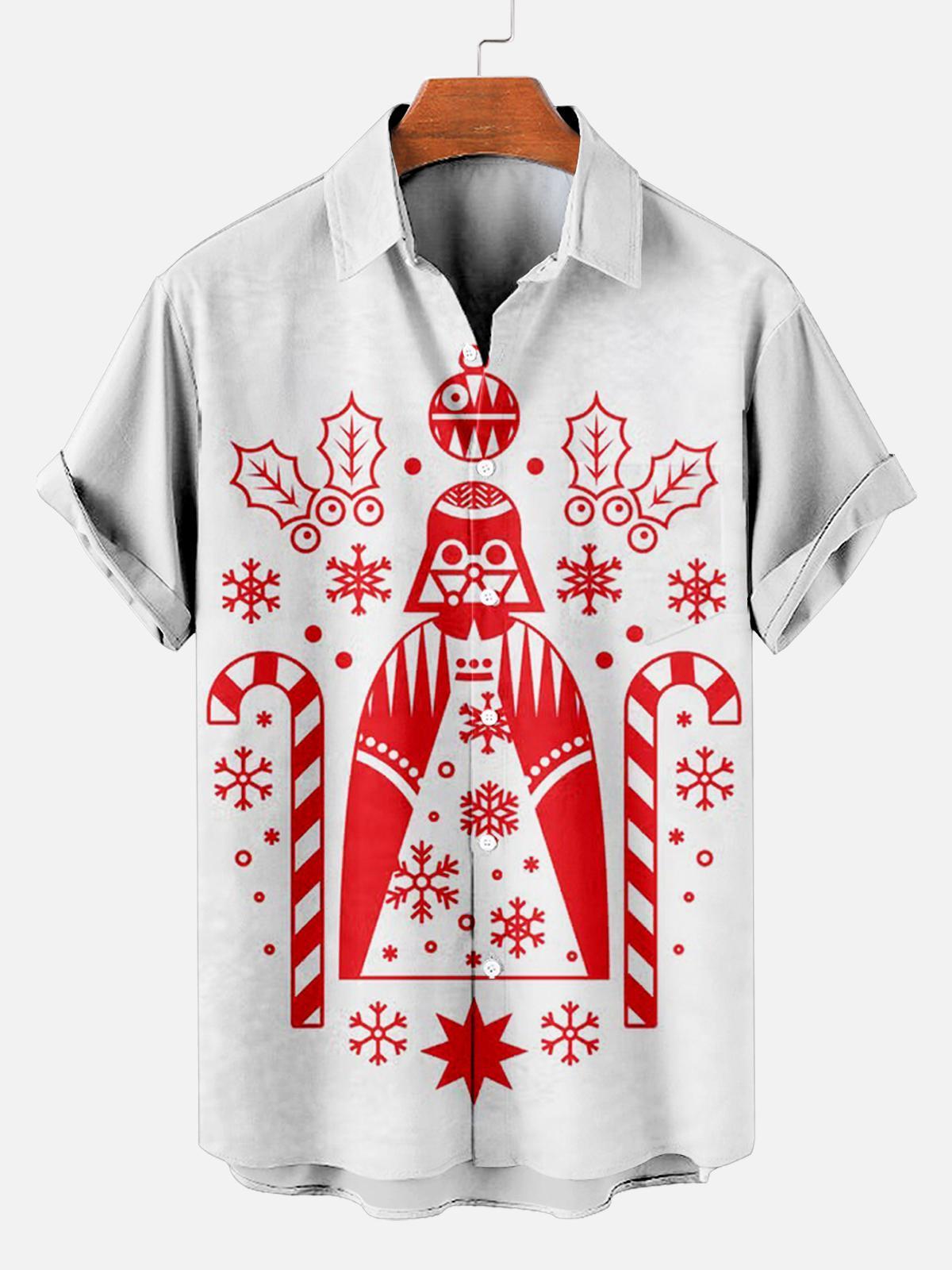 [Copy]Men's Vintage Witch Oil Painting Art Halloween Short Sleeve Shirt