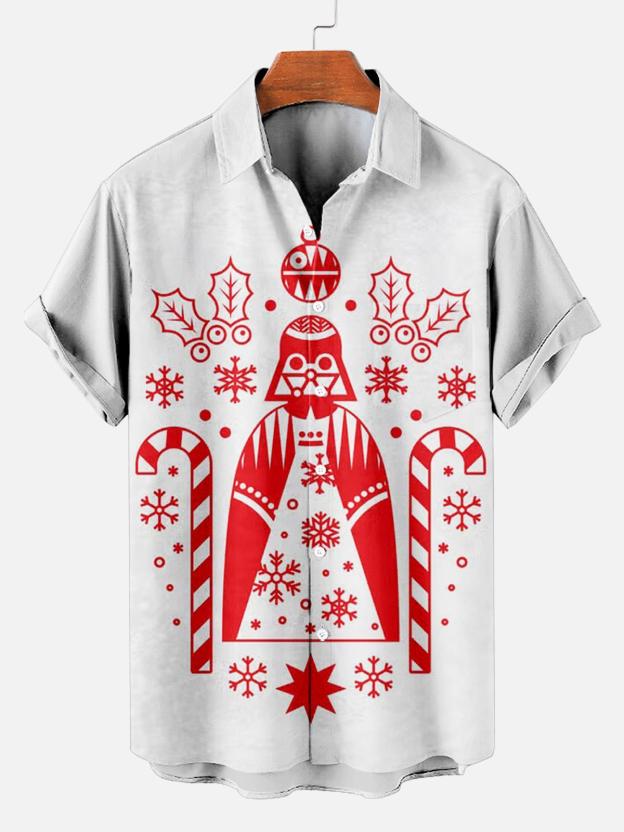 [Copy]Men's Vintage Witch Oil Painting Art Halloween Short Sleeve Shirt