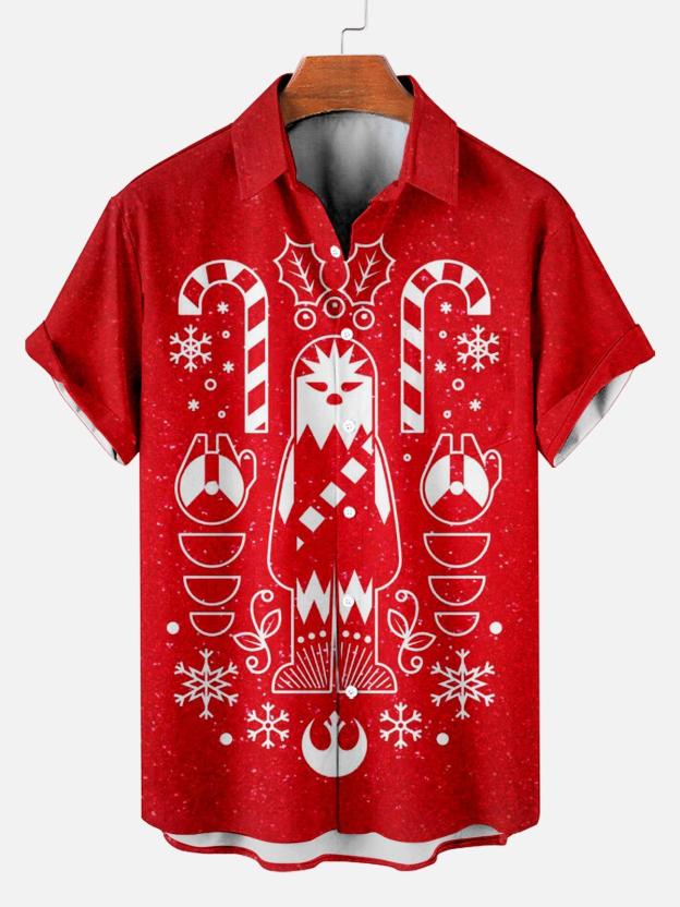 [Copy]Men's Vintage Witch Oil Painting Art Halloween Short Sleeve Shirt