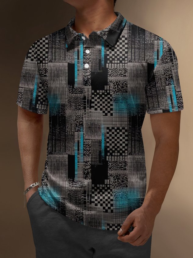 Golf Polo Simple Short Sleeve Lapel POLO Shirt