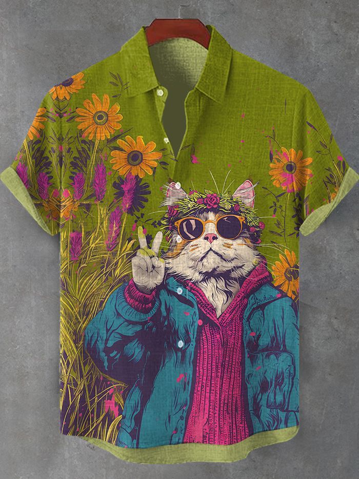 [Copy][Copy][Copy][Copy][Copy][Copy][Copy][Copy]animal graphic short sleeve shirt