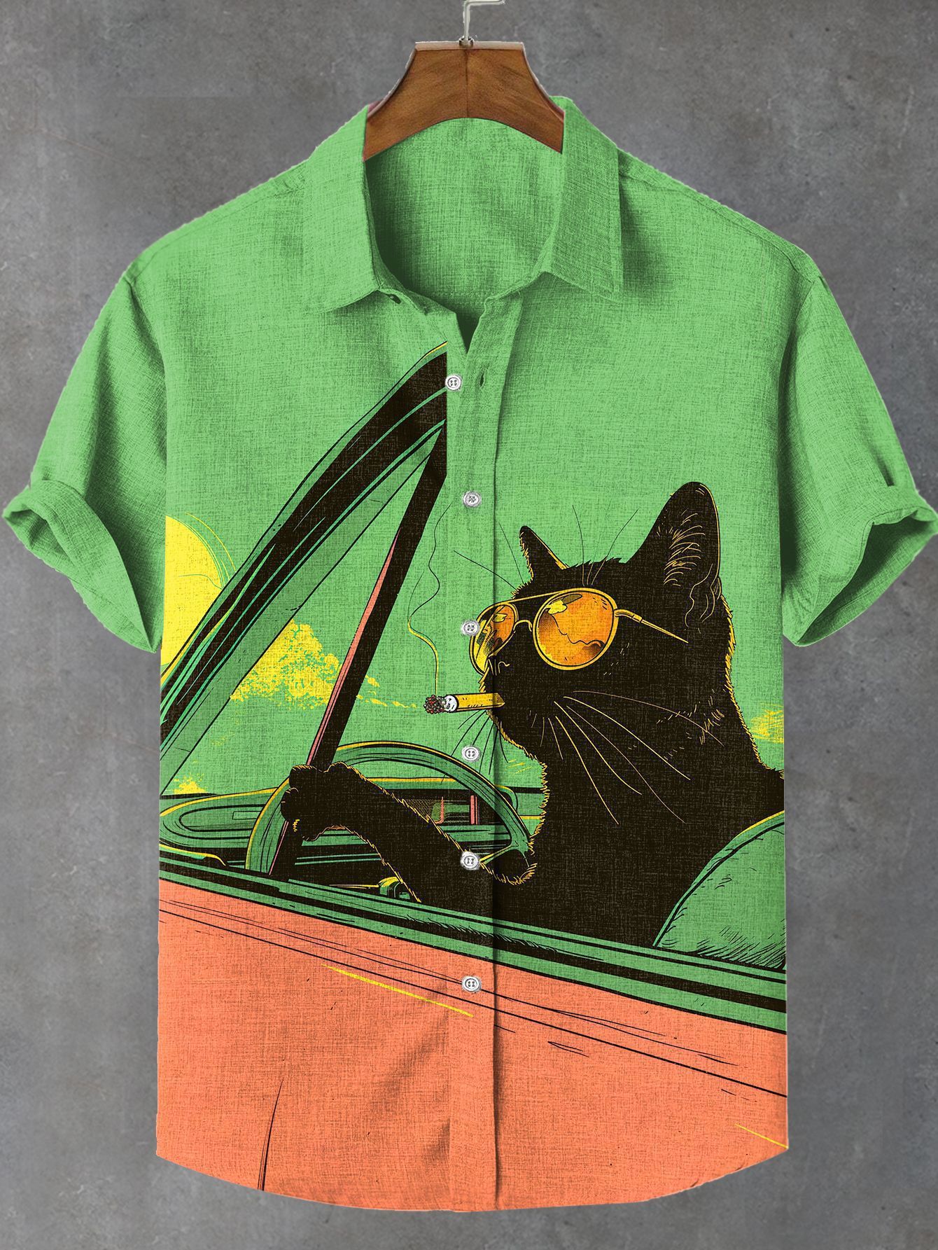 [Copy][Copy][Copy][Copy][Copy][Copy][Copy][Copy]animal graphic short sleeve shirt