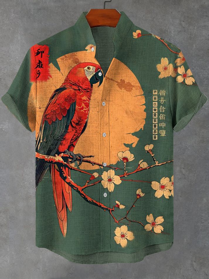 [Copy][Copy]animal graphic short sleeve shirt