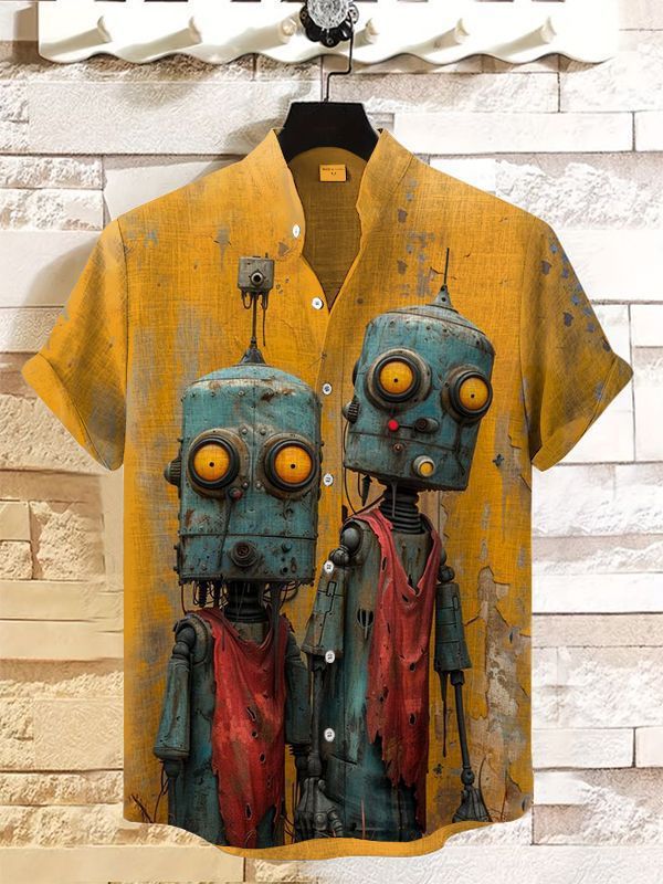 Ocean Creature Graphic Short Sleeve Shirt