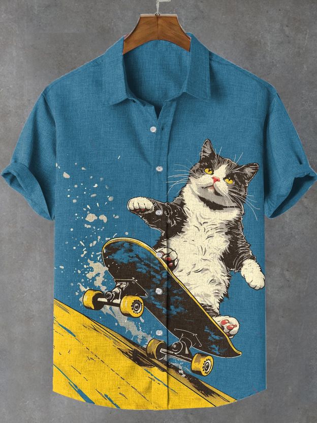 [Copy][Copy][Copy][Copy][Copy][Copy][Copy][Copy]animal graphic short sleeve shirt