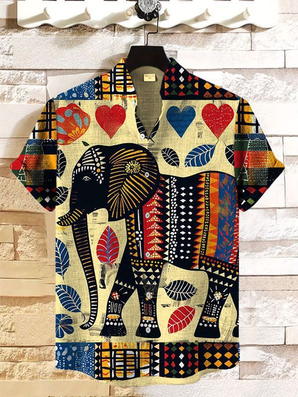 Ocean Creature Graphic Short Sleeve Shirt