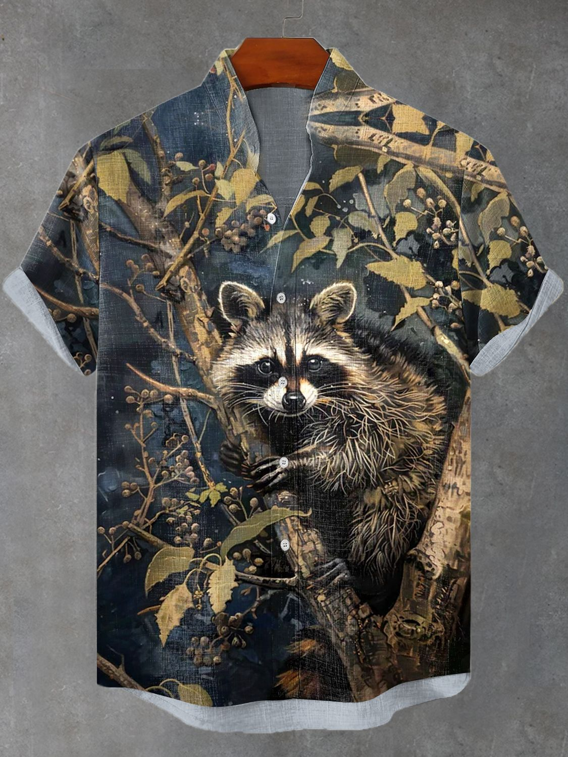 Funny Animal Graphic Short Sleeve Shirt