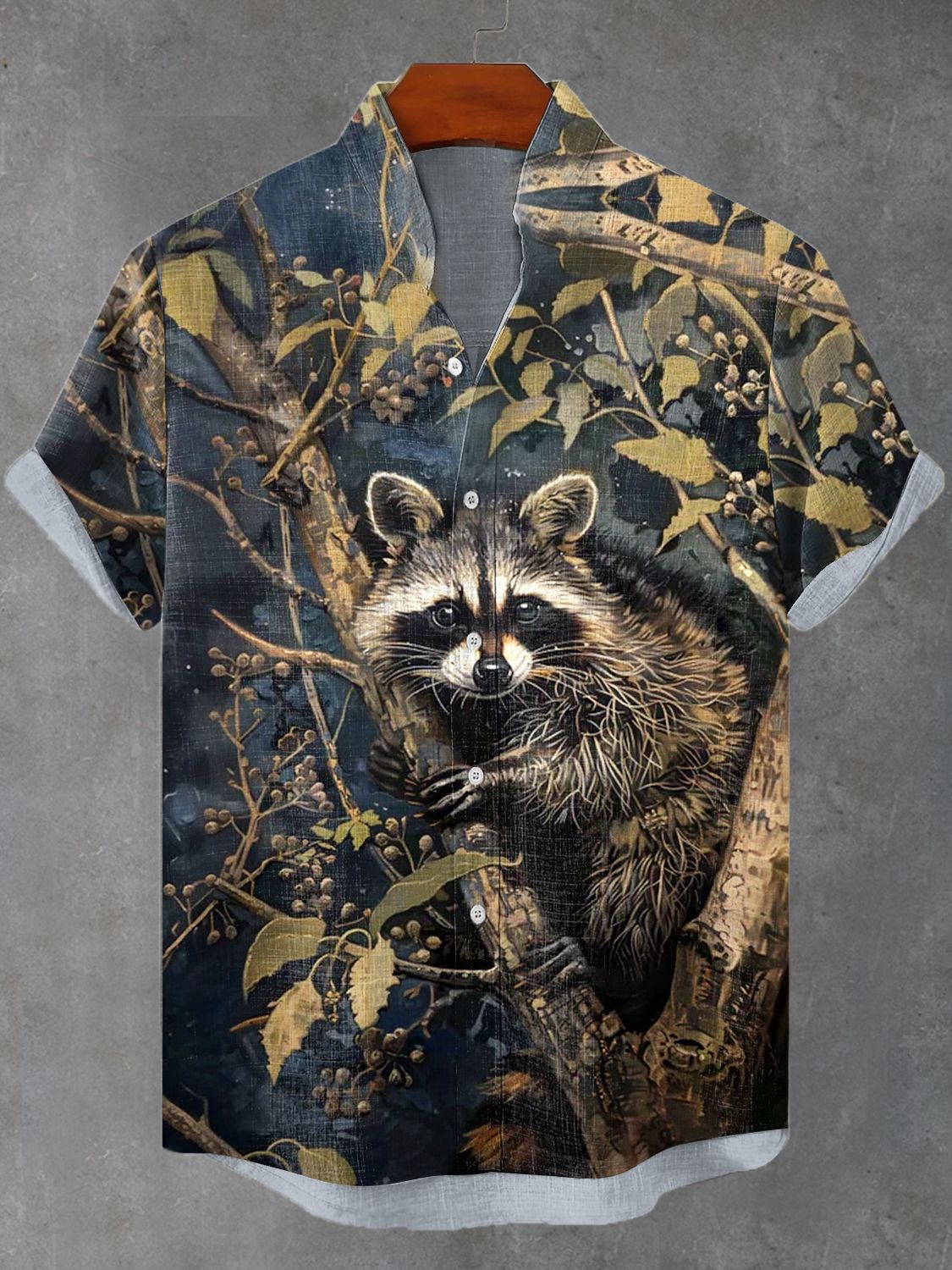 Funny Animal Graphic Short Sleeve Shirt