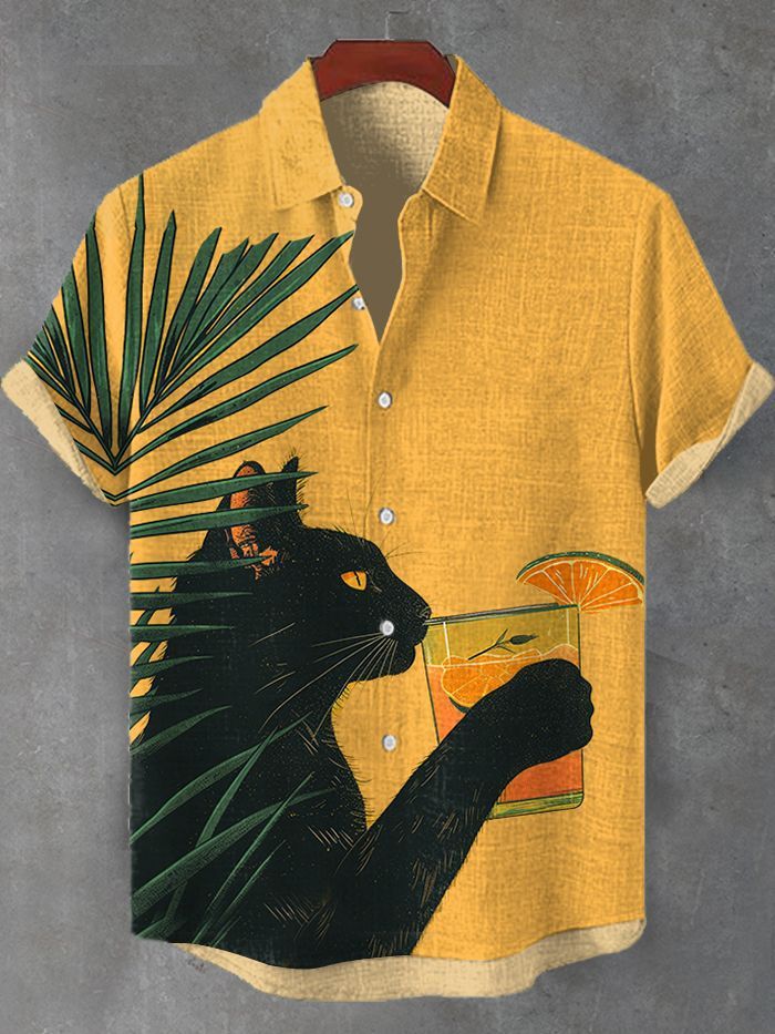 [Copy][Copy][Copy][Copy][Copy][Copy]animal graphic short sleeve shirt