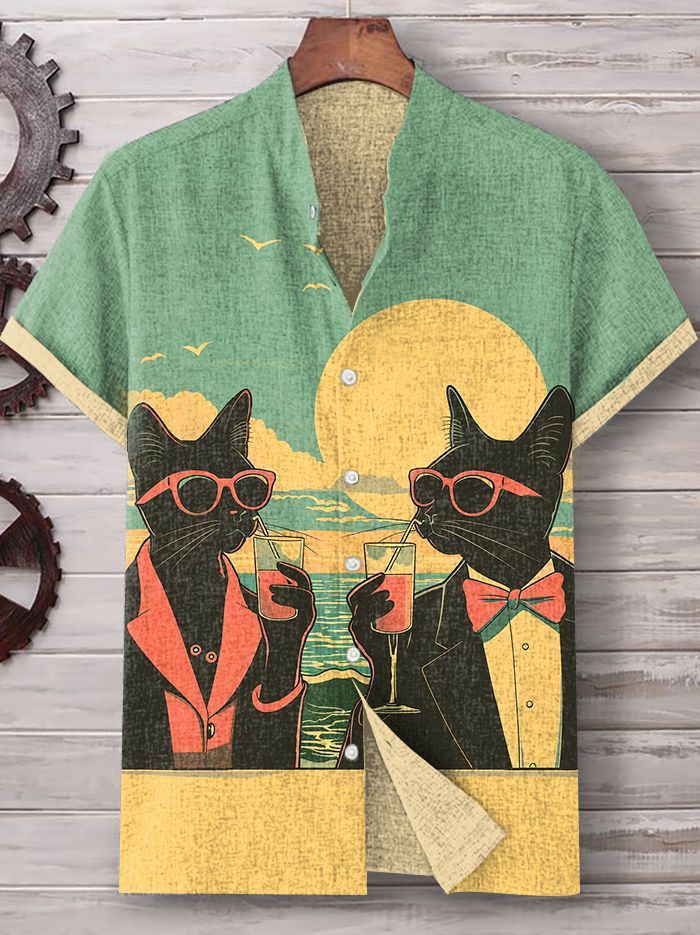 [Copy][Copy][Copy][Copy][Copy][Copy][Copy]animal graphic short sleeve shirt