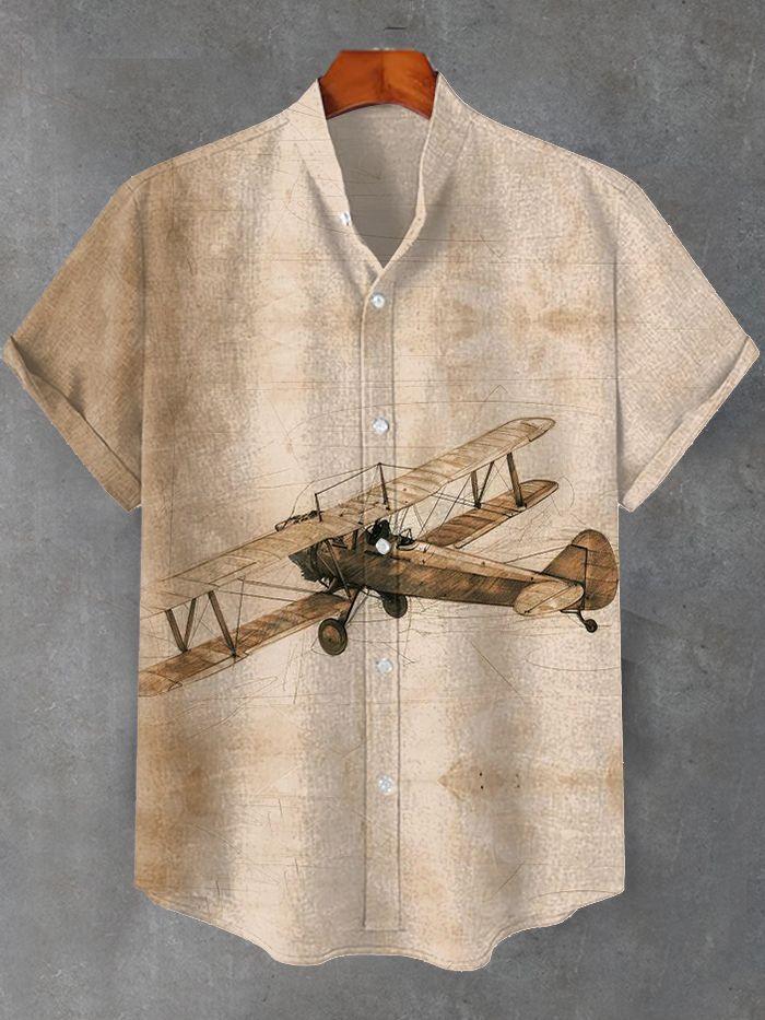 Men's Hawaiian Fun Little Yellow Duck Holiday Casual Short Sleeve Shir