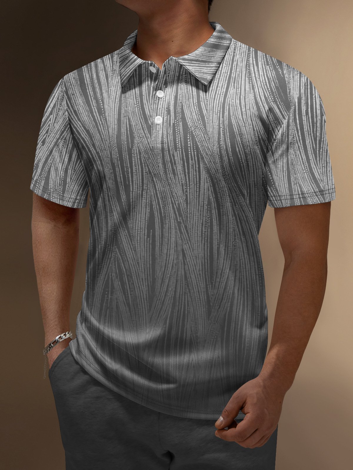 Golf Polo Simple Short Sleeve Lapel POLO Shirt