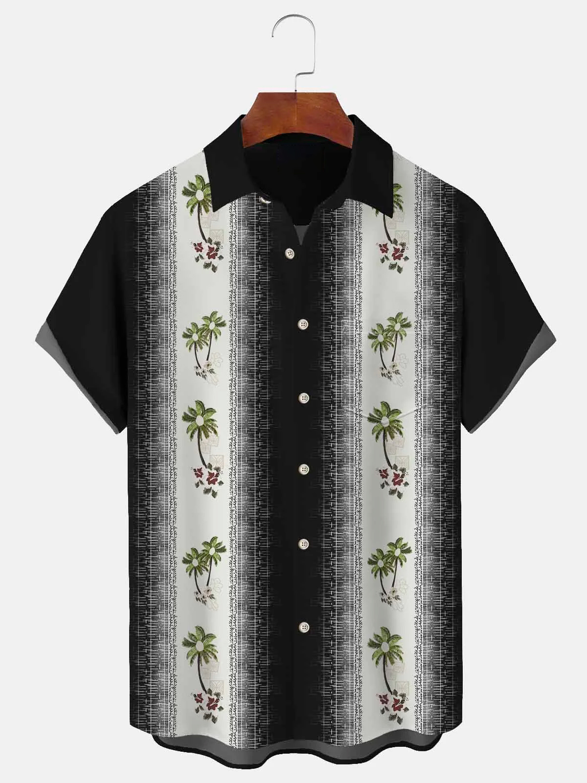 Men's Casual Pocket Short Sleeve Shirt