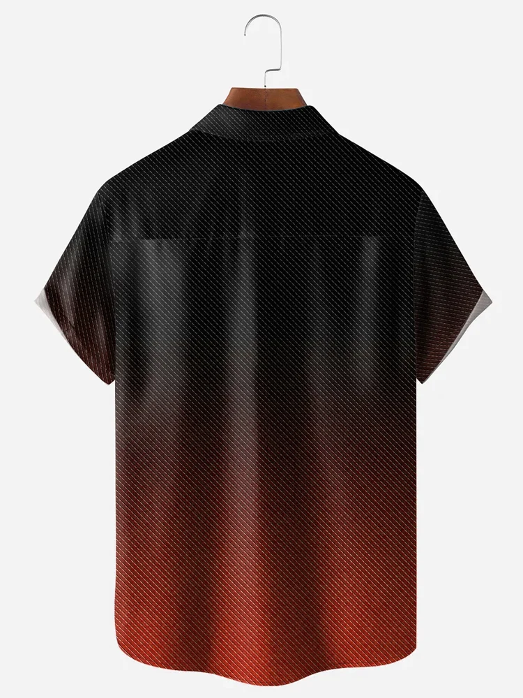 Men's Casual Pocket Short Sleeve Shirt