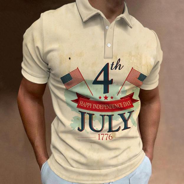 Stylish Blue Print Cotton Linen Shirt