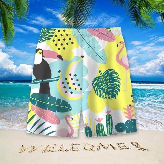 Stylish Blue Print Cotton Linen Shirt