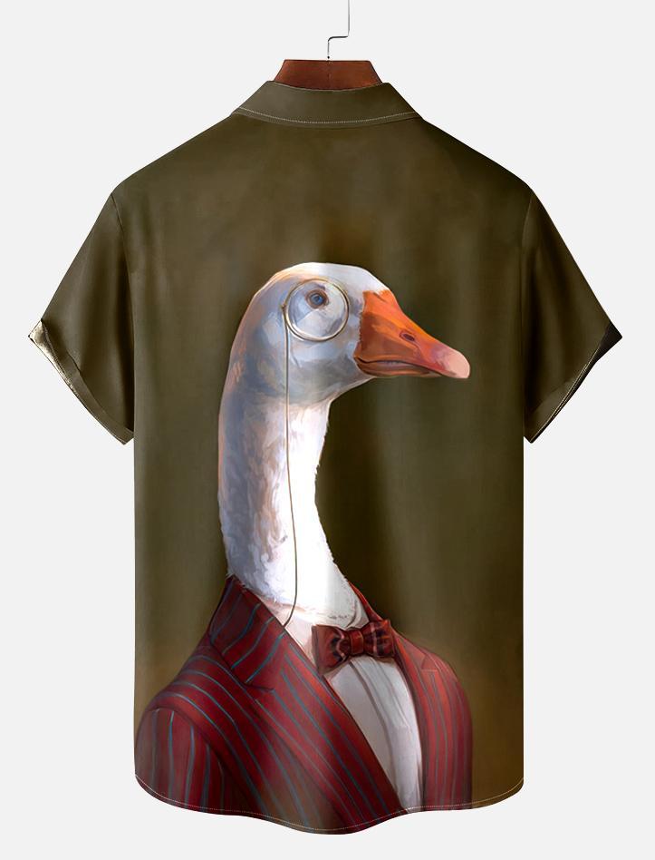 Book Pattern Short Sleeve Shirt