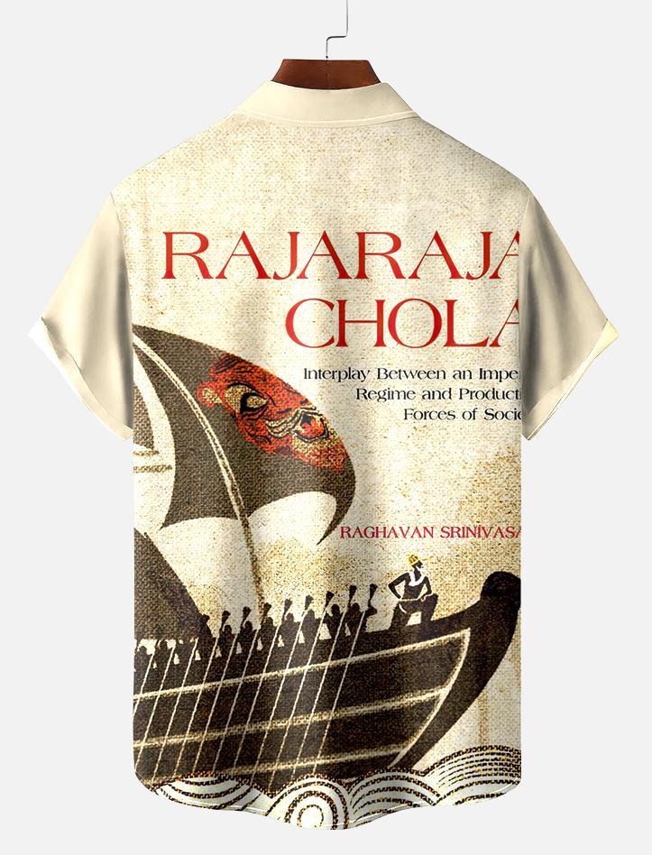 Book Pattern Short Sleeve Shirt