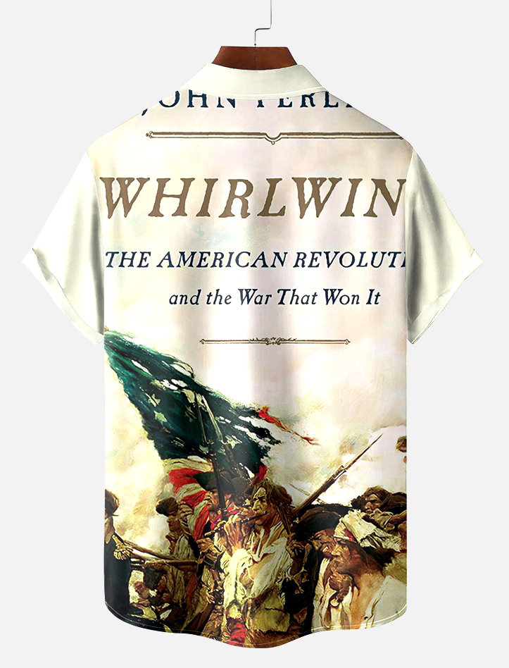 Book Pattern Short Sleeve Shirt