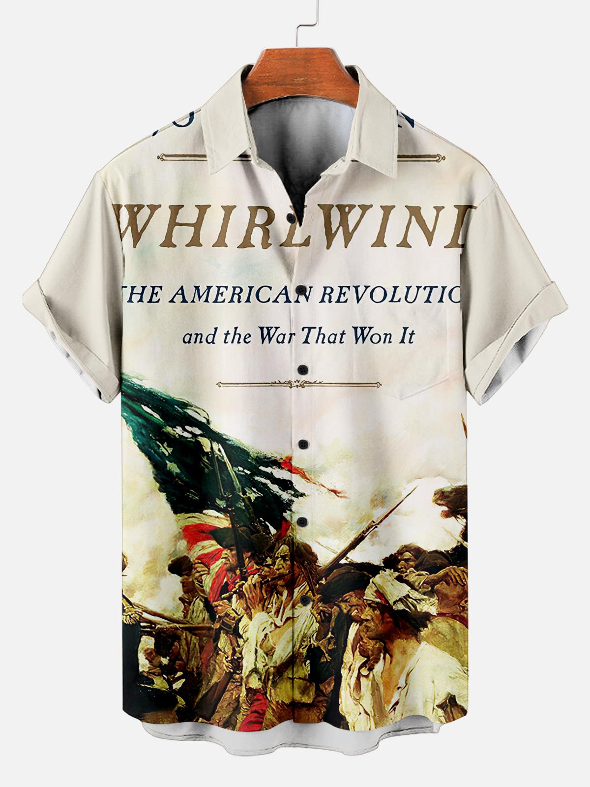 [Copy]Men's Vintage Witch Oil Painting Art Halloween Short Sleeve Shirt