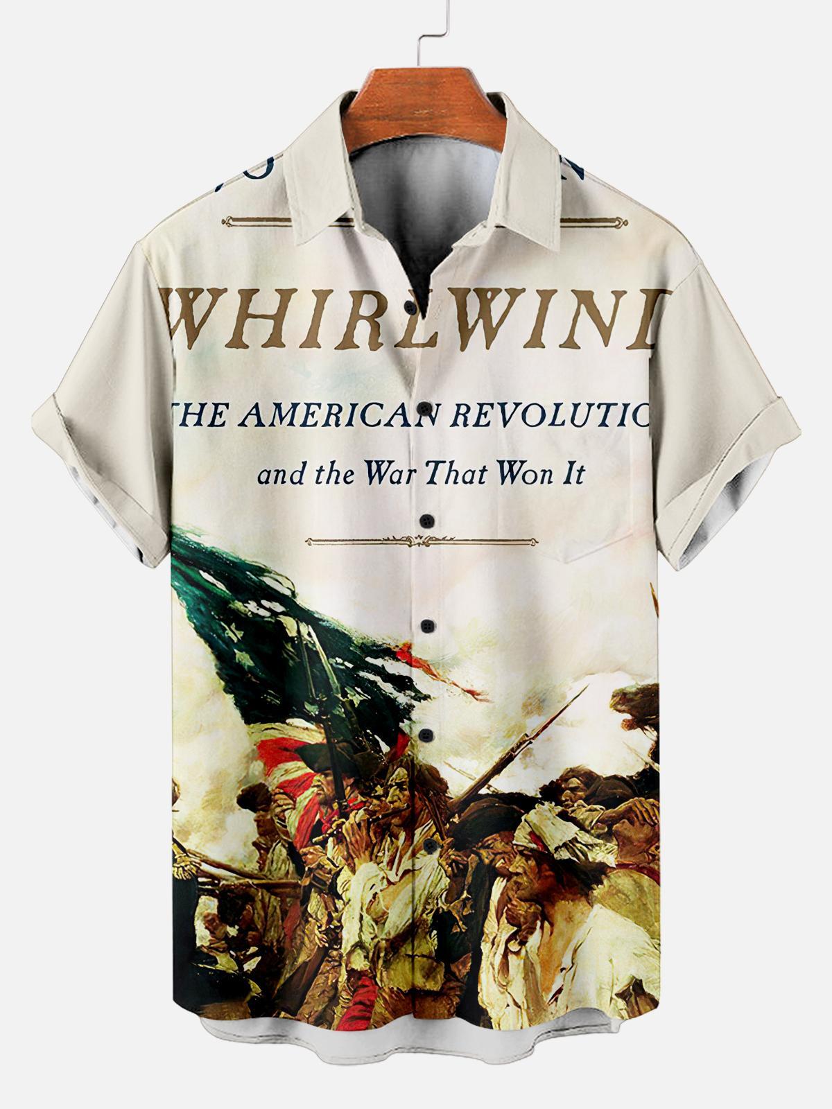 [Copy]Men's Vintage Witch Oil Painting Art Halloween Short Sleeve Shirt