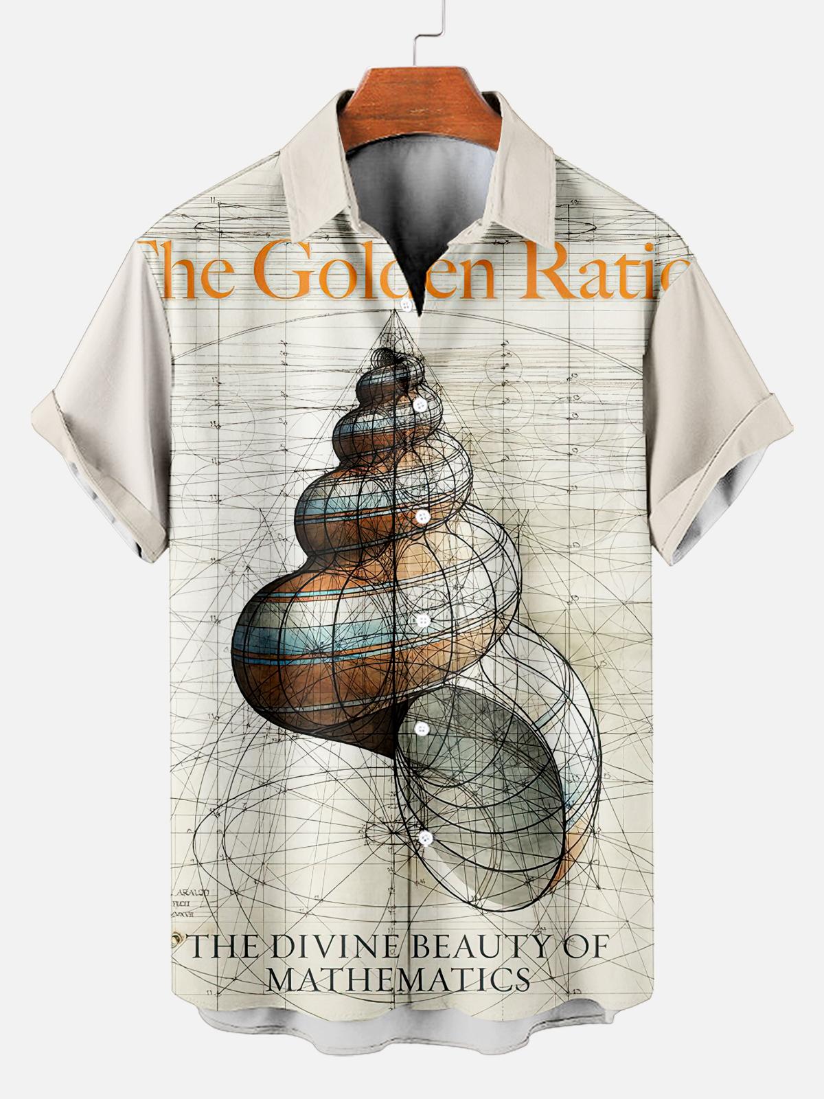 Book Pattern Short Sleeve Shirt