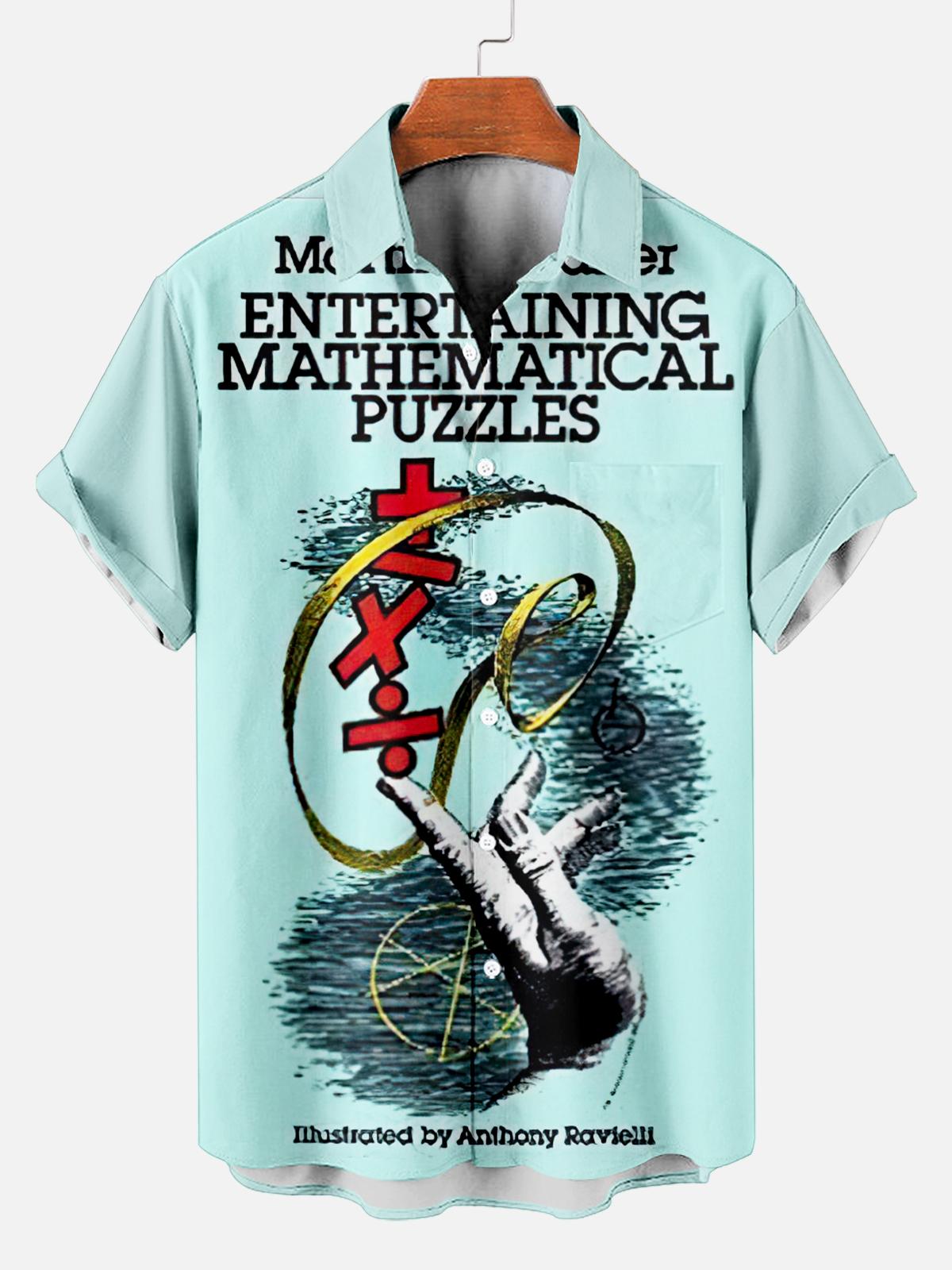 [Copy]Men's Vintage Witch Oil Painting Art Halloween Short Sleeve Shirt