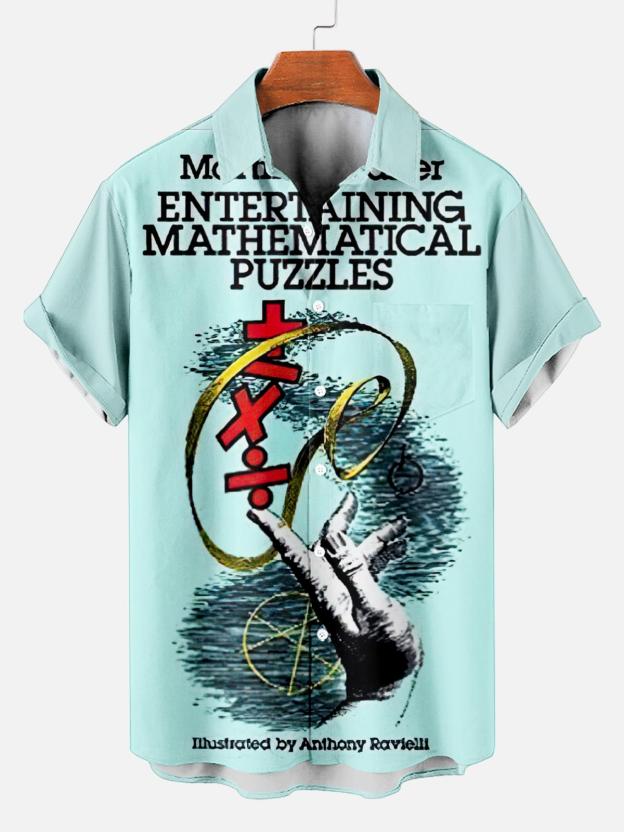 [Copy]Men's Vintage Witch Oil Painting Art Halloween Short Sleeve Shirt