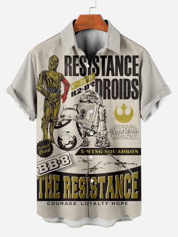 [Copy]Men's Vintage Witch Oil Painting Art Halloween Short Sleeve Shirt