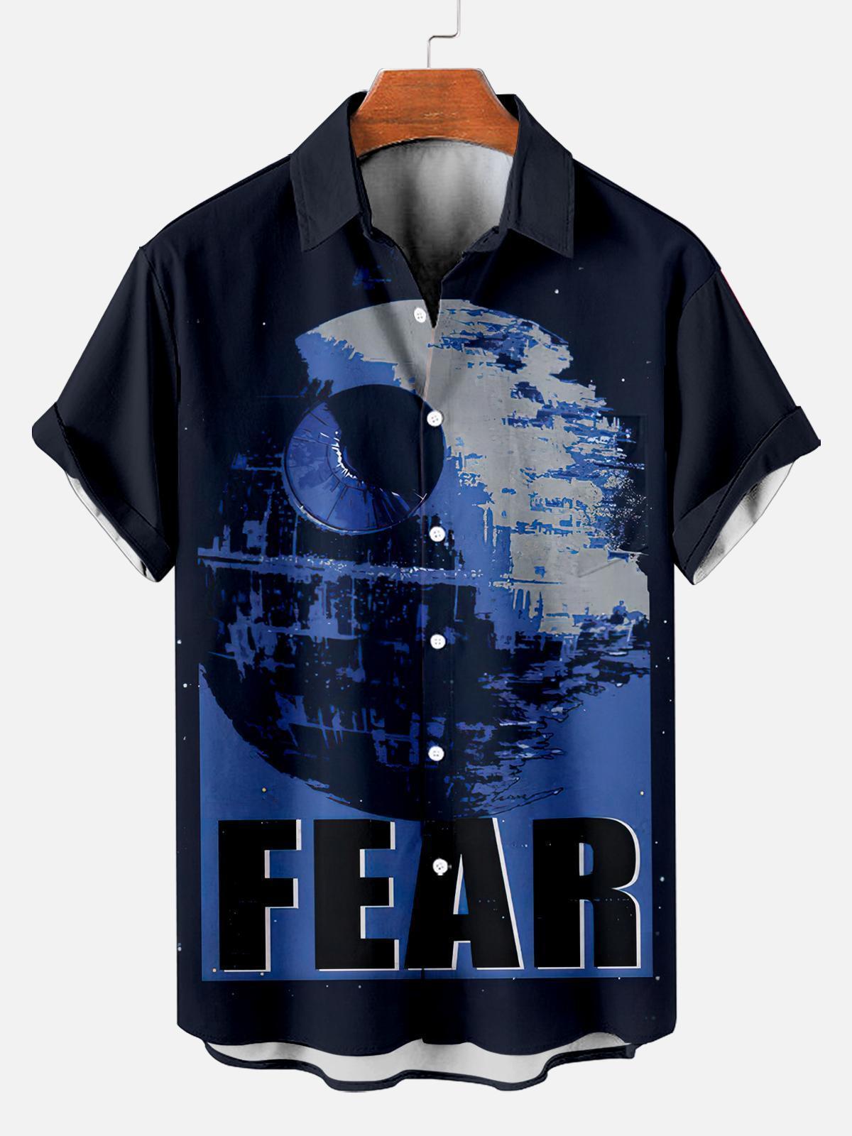 [Copy]Men's Vintage Witch Oil Painting Art Halloween Short Sleeve Shirt