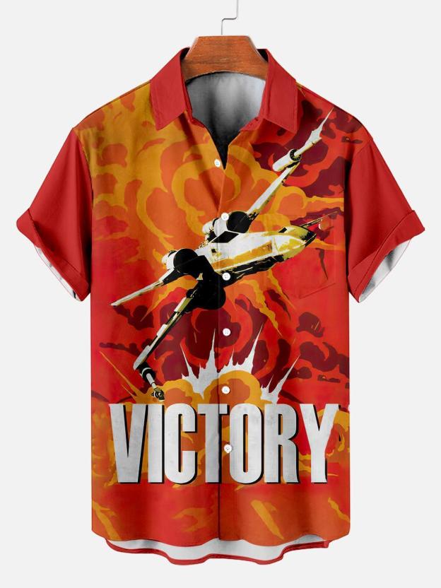 [Copy]Men's Vintage Witch Oil Painting Art Halloween Short Sleeve Shirt