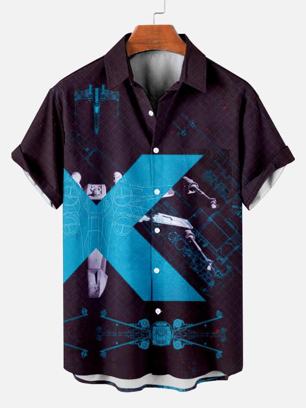 [Copy]Men's Vintage Witch Oil Painting Art Halloween Short Sleeve Shirt