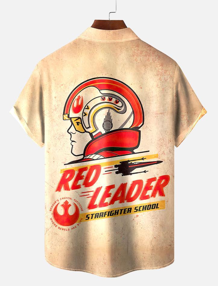 Men's Vintage Classic Movie Graphic Short Sleeve Shirt