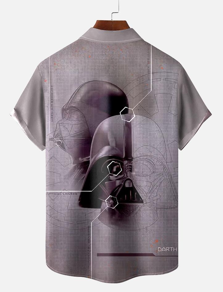 Men's Vintage Classic Movie Graphic Short Sleeve Shirt