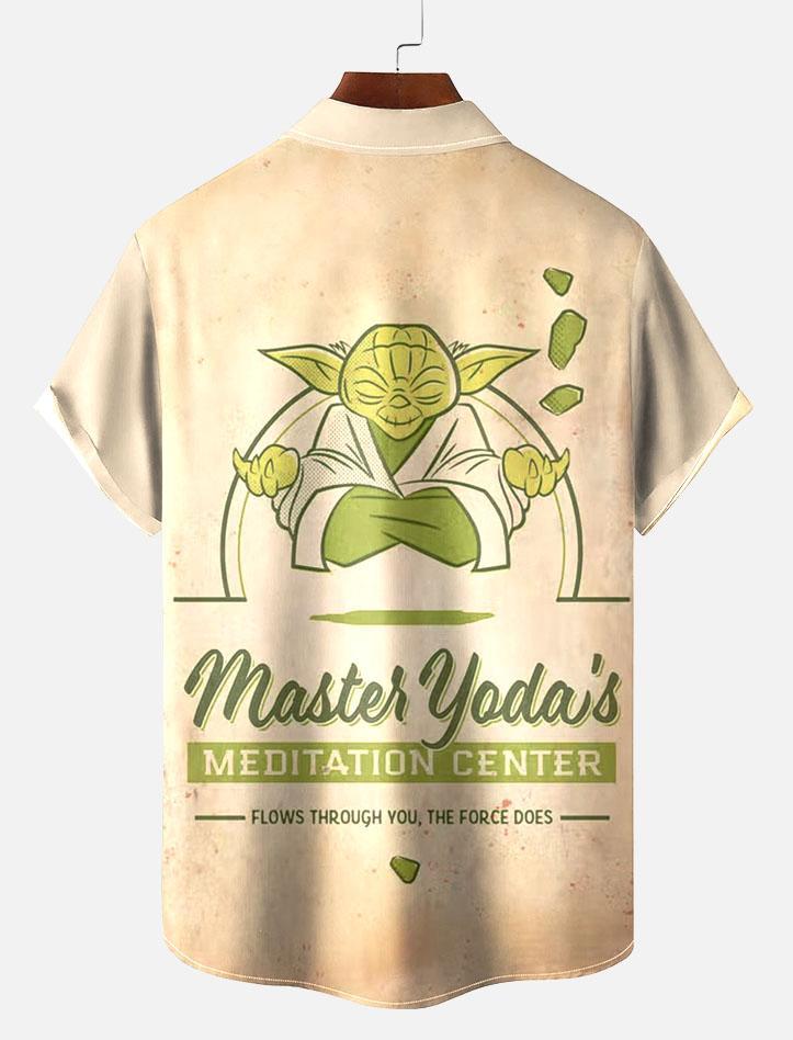 Men's Vintage Classic Movie Graphic Short Sleeve Shirt