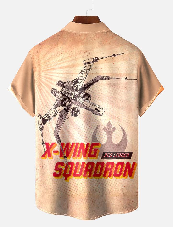 Men's Vintage Classic Movie Graphic Short Sleeve Shirt