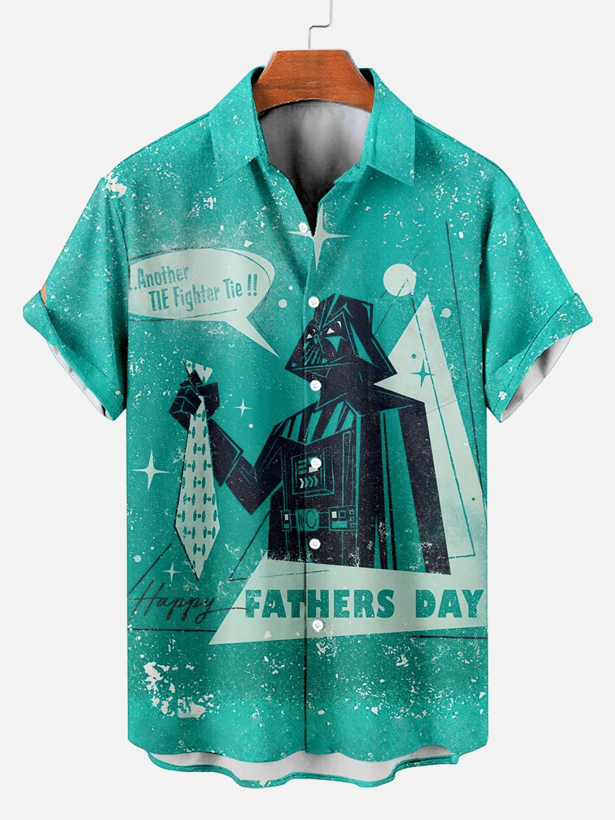 [Copy]Men's Vintage Witch Oil Painting Art Halloween Short Sleeve Shirt