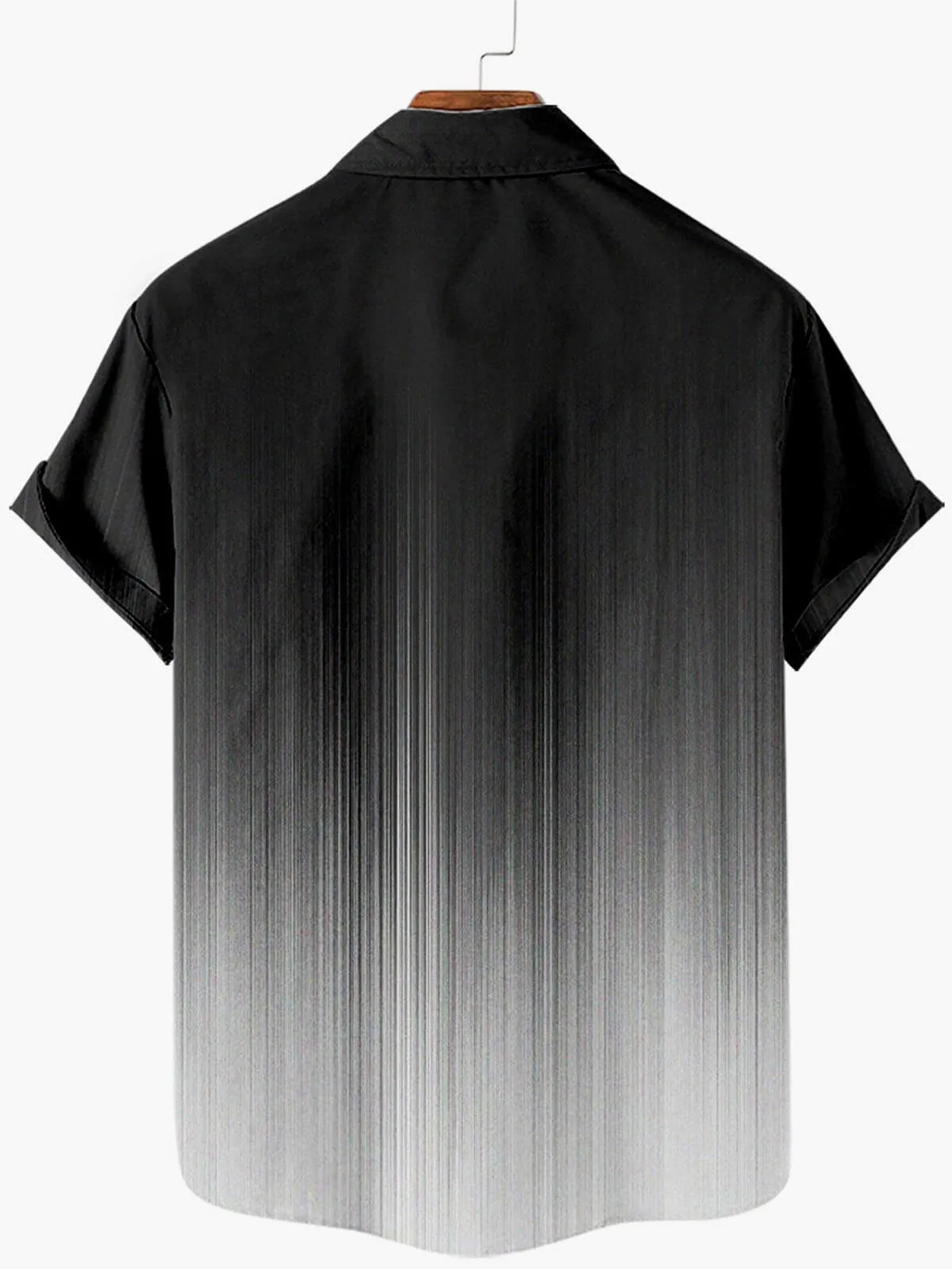 Men's Memorial Day Easter Print Short Sleeve Shirt