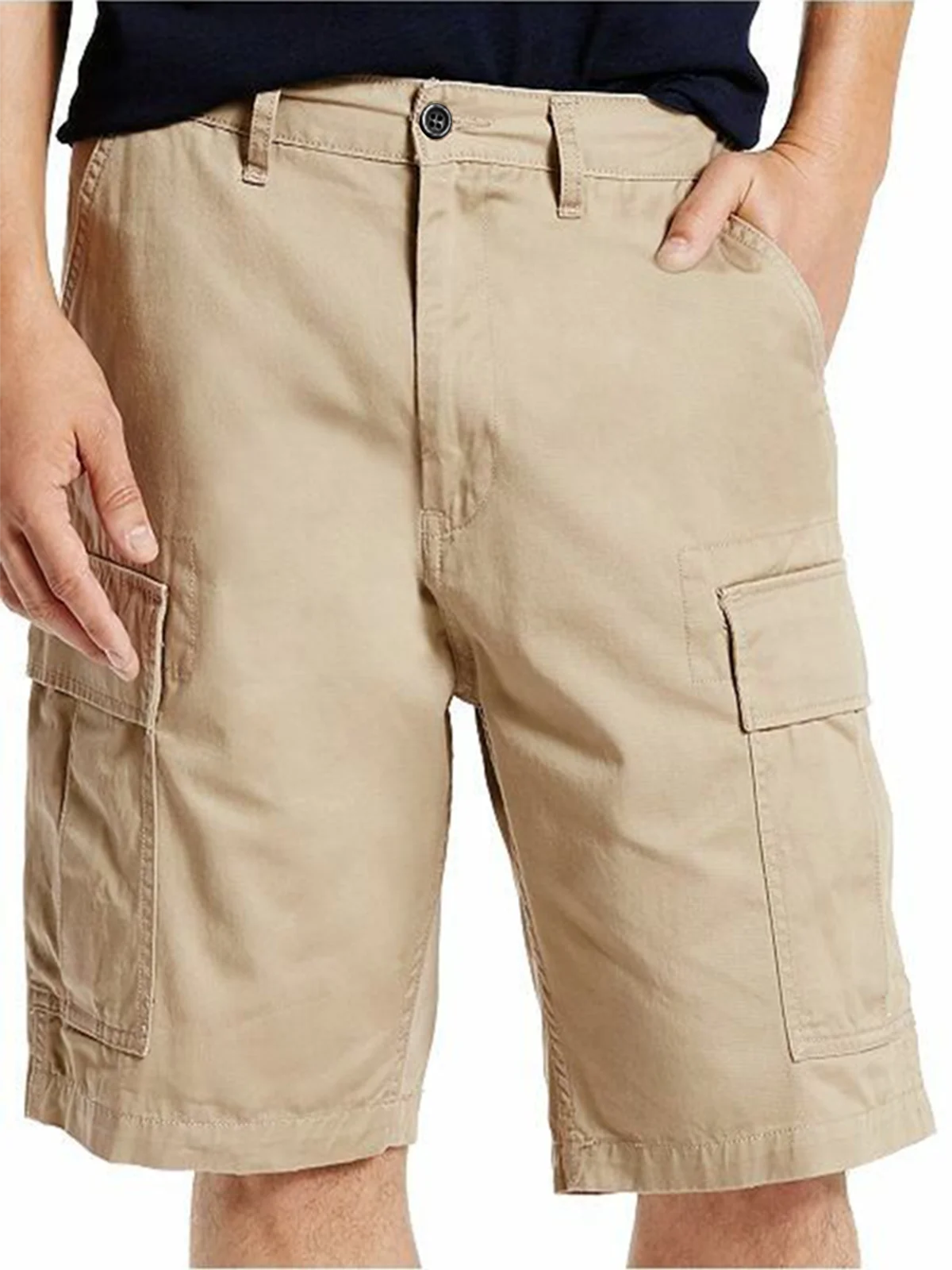 Men's casual cargo shorts