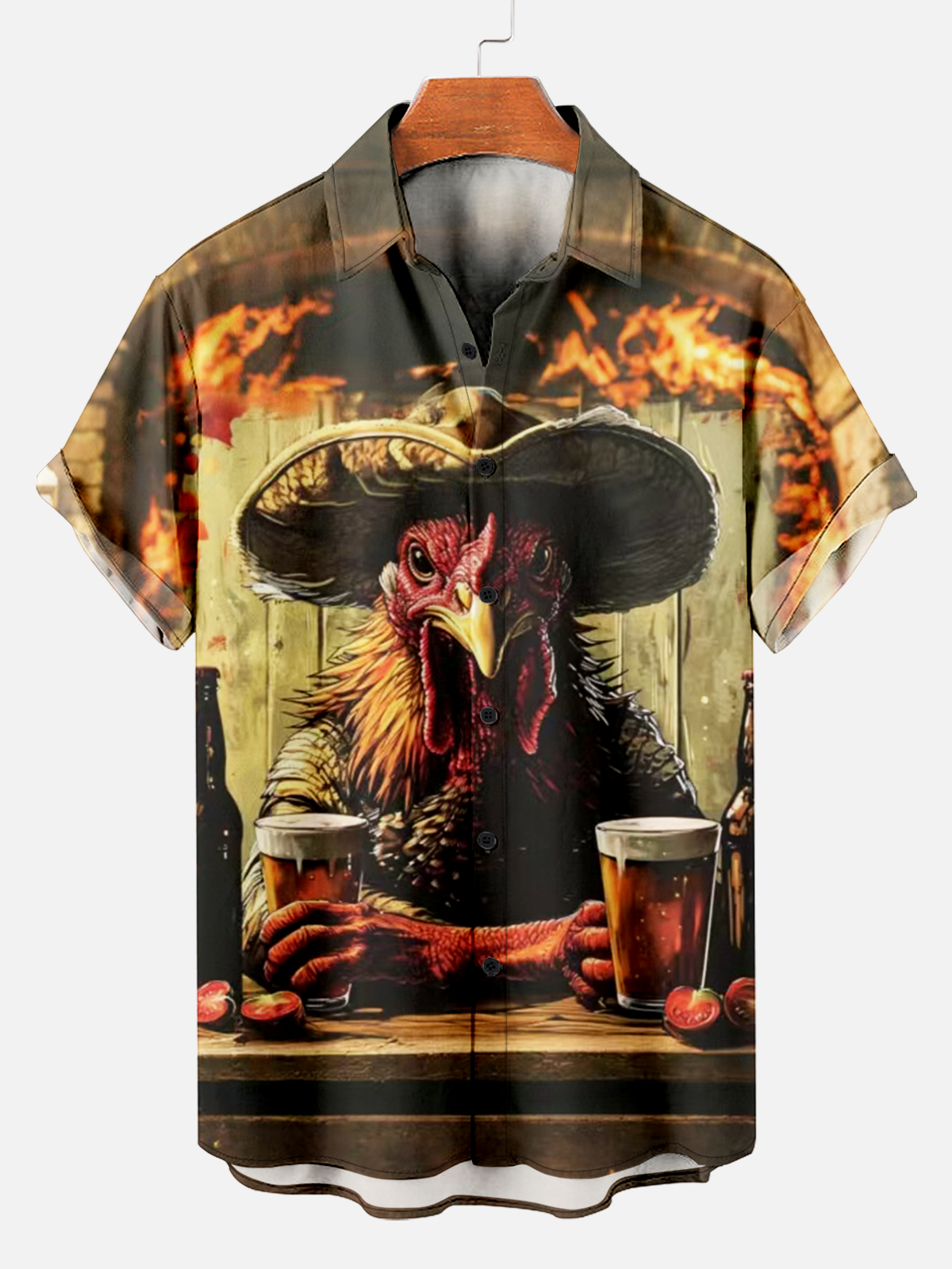 Men's Vintage Classic Thanksgiving Turkey Shirt