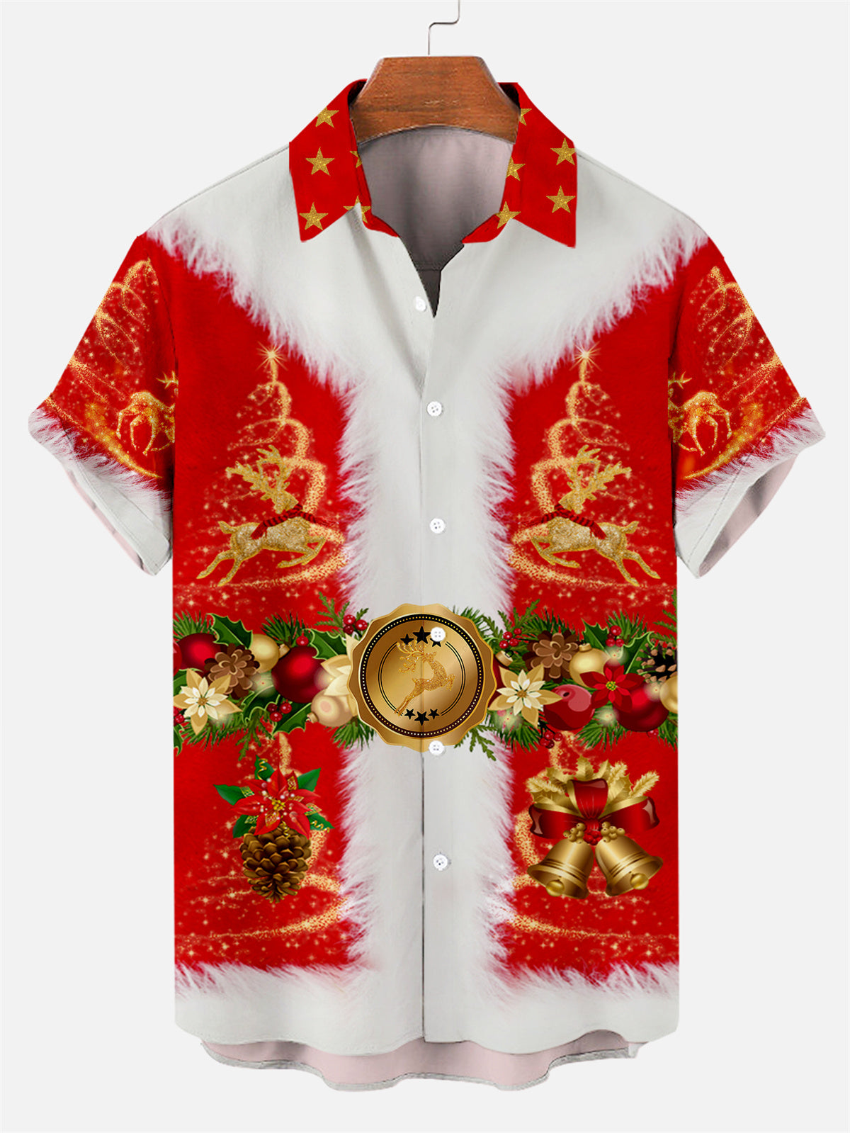 Men's Christmas Christmas Father Tops Creative Design Tops