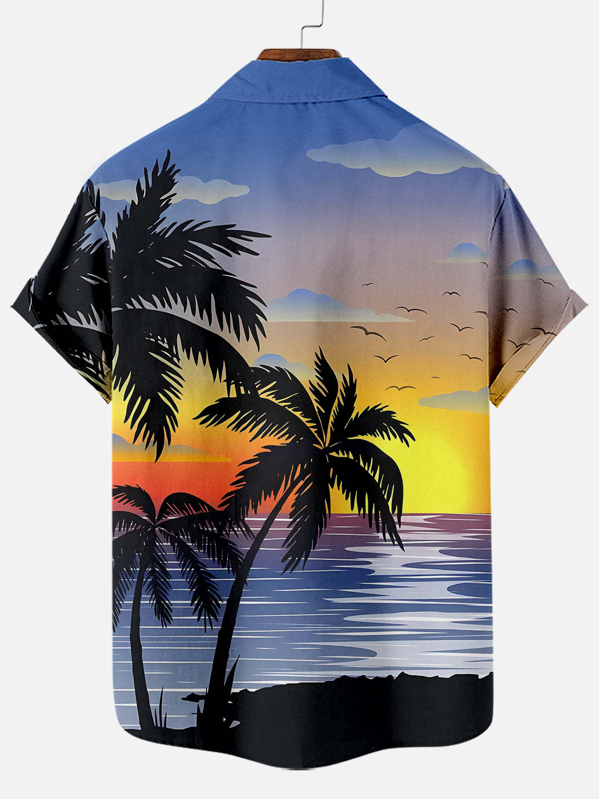 Illyria Sunset Aloha Shirt