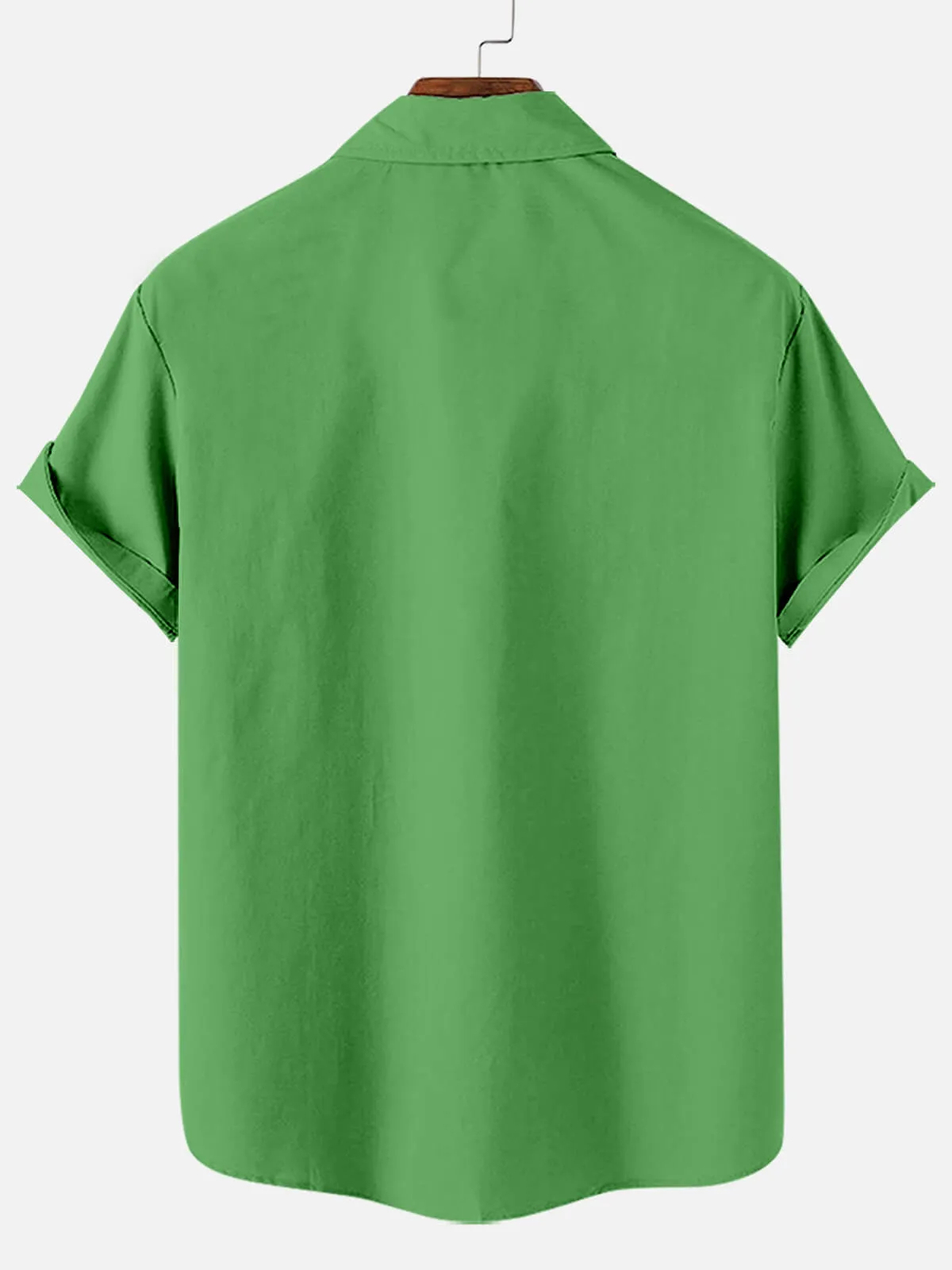 Men's Nostalgic Anime Character Retro Car Short Sleeve Shirt